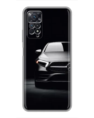 Чехол для Xiaomi Redmi Note 11 Pro с картинкой «Свет фар Mercedes» Чехол для Xiaomi Redmi Note 11 Pro с картинкой «Свет фар Mercedes»