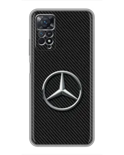 Чехол для Xiaomi Redmi Note 11 Pro с картинкой «Карбоновый Mercedes стиль» Чехол для Xiaomi Redmi Note 11 Pro с картинкой «Карбоновый Mercedes стиль»