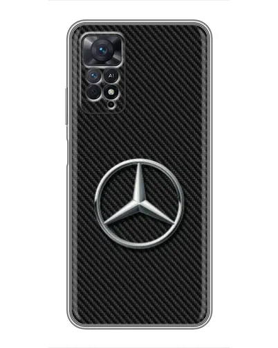 Чехол для Xiaomi Redmi Note 11 Pro с картинкой «Карбоновый Mercedes стиль» Чехол для Xiaomi Redmi Note 11 Pro с картинкой «Карбоновый Mercedes стиль»