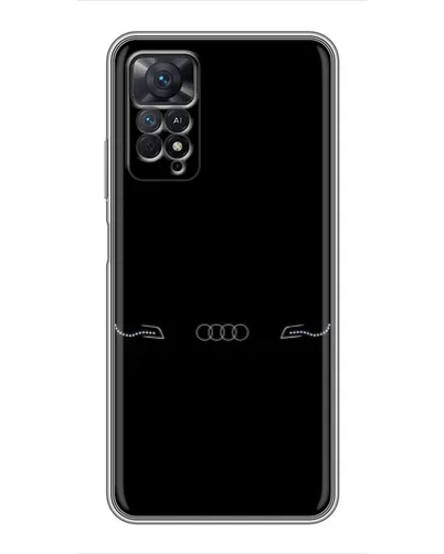 Чехол для Xiaomi Redmi Note 11 Pro с картинкой «Audi — световой подпись» Чехол для Xiaomi Redmi Note 11 Pro с картинкой «Audi — световой подпись»
