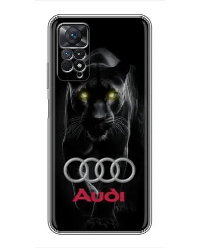 Чехол для Xiaomi Redmi Note 11 Pro с картинкой «Пантера и Audi» Чехол для Xiaomi Redmi Note 11 Pro с картинкой «Пантера и Audi»
