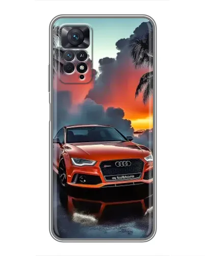 Чехол для Xiaomi Redmi Note 11 Pro с картинкой «Audi — закат» Чехол для Xiaomi Redmi Note 11 Pro с картинкой «Audi — закат»