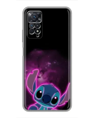 Чехол для Xiaomi Redmi Note 11 Pro с картинкой «Неоновый Stitch»