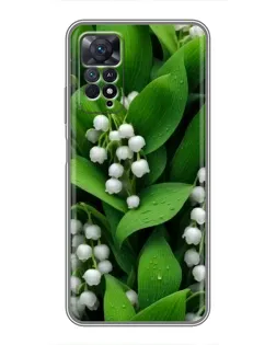 Чехол для Xiaomi Redmi Note 11 Pro с картинкой «Ландыши в зелени»