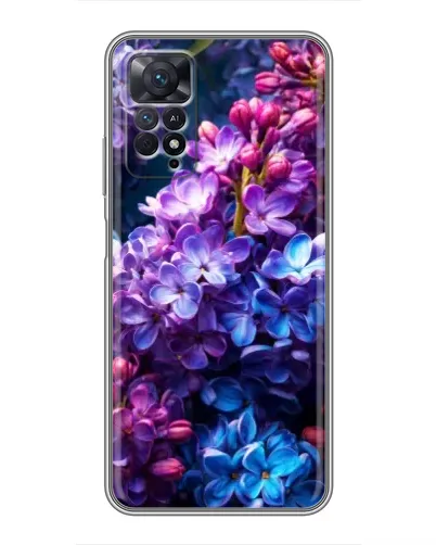 Чехол для Xiaomi Redmi Note 11 Pro с картинкой «Сиреневый цвет»