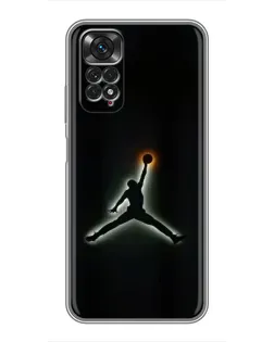 Чехол для Xiaomi Redmi Note 11 / 11s с картинкой «Jordan Gradient Logo» Чехол для Xiaomi Redmi Note 11 / 11s с картинкой «Jordan Gradient Logo»