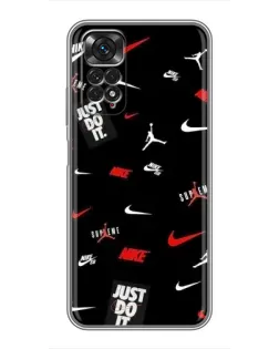 Чехол для Xiaomi Redmi Note 11 / 11s с картинкой «Nike Mix Pattern» Чехол для Xiaomi Redmi Note 11 / 11s с картинкой «Nike Mix Pattern»