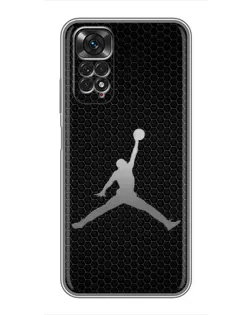 Чехол для Xiaomi Redmi Note 11 / 11s с картинкой «Jordan Dark Carbon» Чехол для Xiaomi Redmi Note 11 / 11s с картинкой «Jordan Dark Carbon»