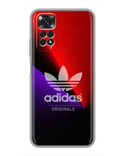 Чехол для Xiaomi Redmi Note 11 / 11s с картинкой «Adidas Red Neon» Чехол для Xiaomi Redmi Note 11 / 11s с картинкой «Adidas Red Neon»