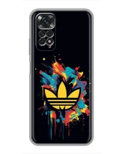 Чехол для Xiaomi Redmi Note 11 / 11s с картинкой «Adidas Splash» Чехол для Xiaomi Redmi Note 11 / 11s с картинкой «Adidas Splash»