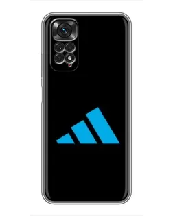 Чехол для Xiaomi Redmi Note 11 / 11s с картинкой «Adidas Cyan Logo» Чехол для Xiaomi Redmi Note 11 / 11s с картинкой «Adidas Cyan Logo»