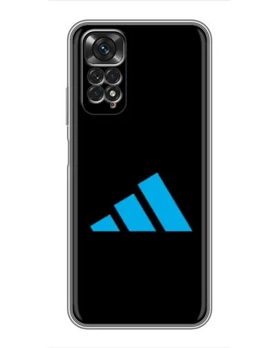 Чехол для Xiaomi Redmi Note 11 / 11s с картинкой «Adidas Cyan Logo»