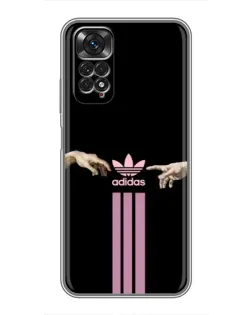 Чехол для Xiaomi Redmi Note 11 / 11s с картинкой «Adidas Hands» Чехол для Xiaomi Redmi Note 11 / 11s с картинкой «Adidas Hands»