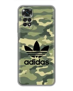 Чехол для Xiaomi Redmi Note 11 / 11s с картинкой «Милитари стиль Adidas» Чехол для Xiaomi Redmi Note 11 / 11s с картинкой «Милитари стиль Adidas»