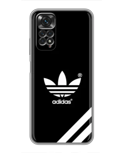 Чехол для Xiaomi Redmi Note 11 / 11s с картинкой «Adidas с диагональными полосами»