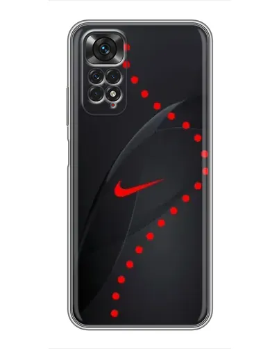 Чехол для Xiaomi Redmi Note 11 / 11s с картинкой «Абстрактный дизайн Nike»