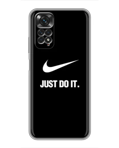 Чехол для Xiaomi Redmi Note 11 / 11s с картинкой «Классический принт Nike»