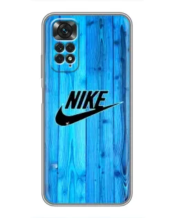 Чехол для Xiaomi Redmi Note 11 / 11s с картинкой «Голубое дерево Nike» Чехол для Xiaomi Redmi Note 11 / 11s с картинкой «Голубое дерево Nike»