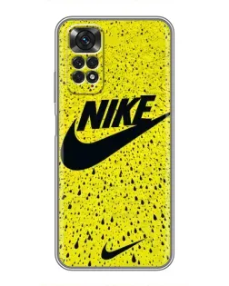Чехол для Xiaomi Redmi Note 11 / 11s с картинкой «Желтый текстурный Nike» Чехол для Xiaomi Redmi Note 11 / 11s с картинкой «Желтый текстурный Nike»