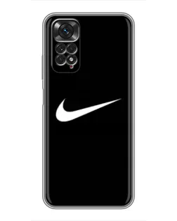 Чехол для Xiaomi Redmi Note 11 / 11s с картинкой «Минималистический Найк» Чехол для Xiaomi Redmi Note 11 / 11s с картинкой «Минималистический Найк»