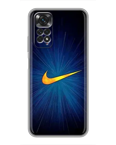 Чехол для Xiaomi Redmi Note 11 / 11s с картинкой «Синий пульс Nike» Чехол для Xiaomi Redmi Note 11 / 11s с картинкой «Синий пульс Nike»