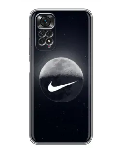 Чехол для Xiaomi Redmi Note 11 / 11s с картинкой «Nike в стиле граффити» Чехол для Xiaomi Redmi Note 11 / 11s с картинкой «Nike в стиле граффити»