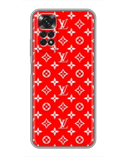 Чехол для Xiaomi Redmi Note 11 / 11s с картинкой «Яркий паттерн LV» Чехол для Xiaomi Redmi Note 11 / 11s с картинкой «Яркий паттерн LV»
