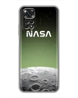 Чехол для Xiaomi Redmi Note 11 / 11s с картинкой «NASA — лунный градиент» Чехол для Xiaomi Redmi Note 11 / 11s с картинкой «NASA — лунный градиент»