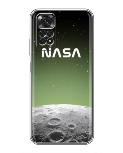 Чехол для Xiaomi Redmi Note 11 / 11s с картинкой «NASA — лунный градиент»