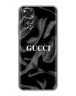 Чехол для Xiaomi Redmi Note 11 / 11s с картинкой «Gucci — шелковые волны»