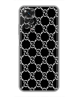 Чехол для Xiaomi Redmi Note 11 / 11s с картинкой «Gucci — сетчатый паттерн»