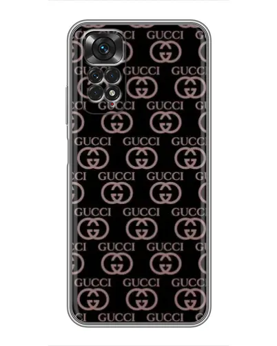 Чехол для Xiaomi Redmi Note 11 / 11s с картинкой «Классическая монограмма Gucci»