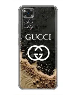 Чехол для Xiaomi Redmi Note 11 / 11s с картинкой «Gucci — песчаные дюны»