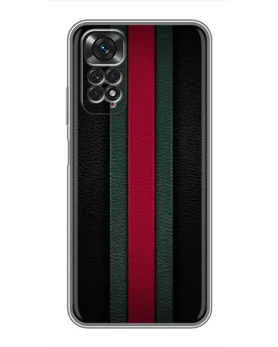 Чехол для Xiaomi Redmi Note 11 / 11s с картинкой «Gucci — неоновая линия»