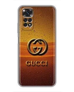 Чехол для Xiaomi Redmi Note 11 / 11s с картинкой «Gucci — солнечный градиент»