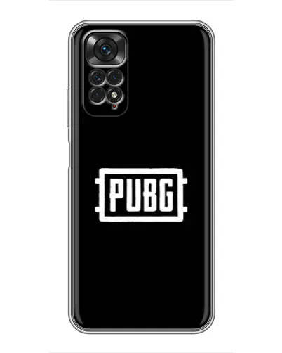 Чехол для Xiaomi Redmi Note 11 / 11s с картинкой «Лого BMW — металлический блеск»