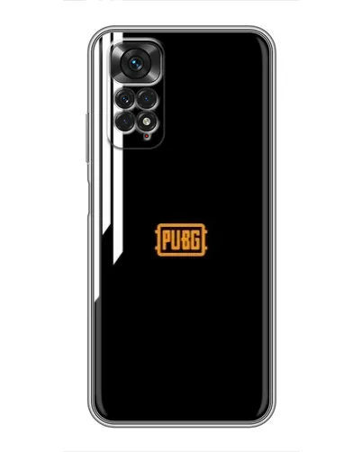 Чехол для Xiaomi Redmi Note 11 / 11s с картинкой «PUBG — вертикальные линии»