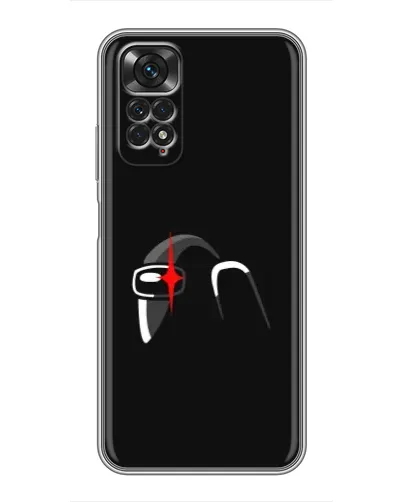 Чехол для Xiaomi Redmi Note 11 / 11s с картинкой «Among Us шлем» Чехол для Xiaomi Redmi Note 11 / 11s с картинкой «Among Us шлем»