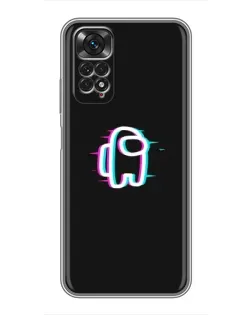Чехол для Xiaomi Redmi Note 11 / 11s с картинкой «Among Us неон» Чехол для Xiaomi Redmi Note 11 / 11s с картинкой «Among Us неон»