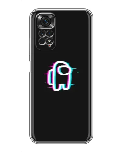Чехол для Xiaomi Redmi Note 11 / 11s с картинкой «Among Us неон» Чехол для Xiaomi Redmi Note 11 / 11s с картинкой «Among Us неон»
