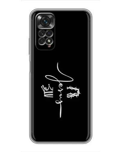 Чехол для Xiaomi Redmi Note 11 / 11s с картинкой «Король Славы Jesus»