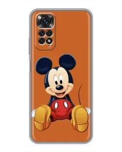 Чехол для Xiaomi Redmi Note 11 / 11s с картинкой «Микки отдыхает» Чехол для Xiaomi Redmi Note 11 / 11s с картинкой «Микки отдыхает»