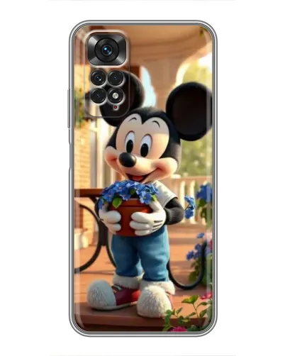 Чехол для Xiaomi Redmi Note 11 / 11s с картинкой «Микки садовод» Чехол для Xiaomi Redmi Note 11 / 11s с картинкой «Микки садовод»
