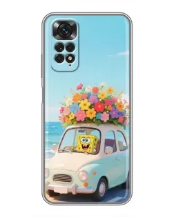 Чехол для Xiaomi Redmi Note 11 / 11s с картинкой «Автомобильное путешествие»