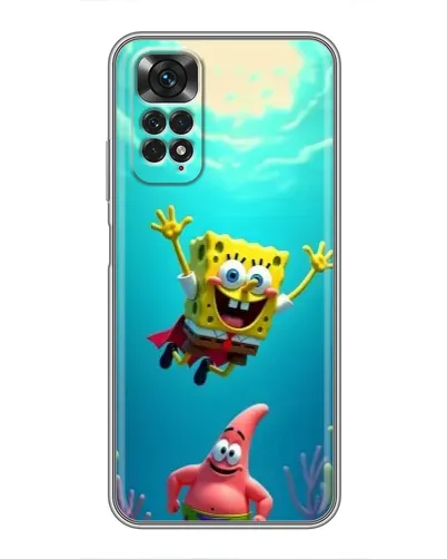 Чехол для Xiaomi Redmi Note 11 / 11s с картинкой «Спанч Боб под водой» Чехол для Xiaomi Redmi Note 11 / 11s с картинкой «Спанч Боб под водой»