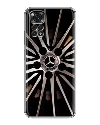 Чехол для Xiaomi Redmi Note 11 / 11s с картинкой «Диск Mercedes»