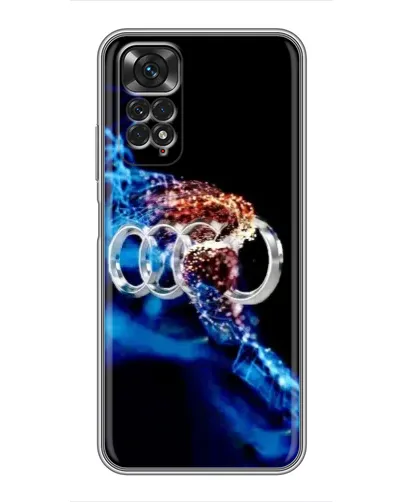 Чехол для Xiaomi Redmi Note 11 / 11s с картинкой «Энергия лого Audi»