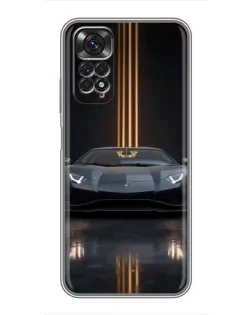 Чехол для Xiaomi Redmi Note 11 / 11s с картинкой «Lamborghini золотые линии» Чехол для Xiaomi Redmi Note 11 / 11s с картинкой «Lamborghini золотые линии»