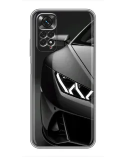 Чехол для Xiaomi Redmi Note 11 / 11s с картинкой «Lamborghini фары детализация» Чехол для Xiaomi Redmi Note 11 / 11s с картинкой «Lamborghini фары детализация»