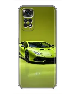 Чехол для Xiaomi Redmi Note 11 / 11s с картинкой «Салатовый Lamborghini Huracan» Чехол для Xiaomi Redmi Note 11 / 11s с картинкой «Салатовый Lamborghini Huracan»